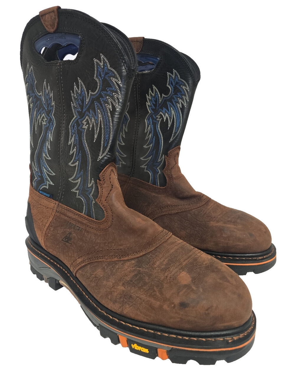 Cody James Men's 11" Decimator Waterproof Comp Toe Work Boot Nano Drp-2 Size 15D